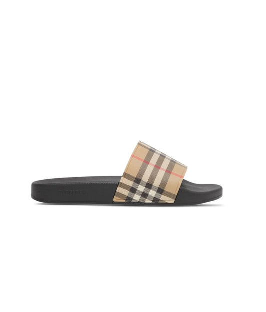 Burberry Check Slides